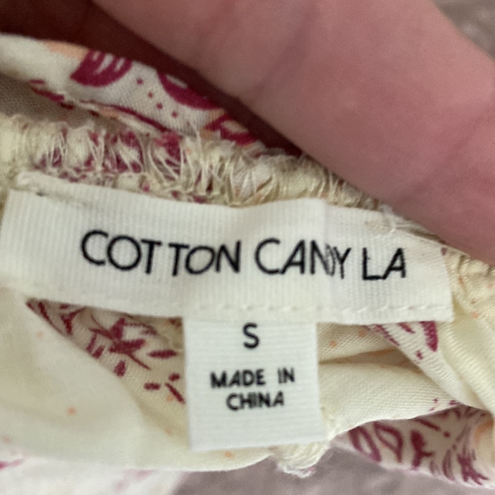 Cotton Candy LA. ROMPER.  Size S - Picture 6 of 7